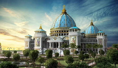 ISKCON Mayapur (Temple of the Vedic Planetarium, West Bengal)