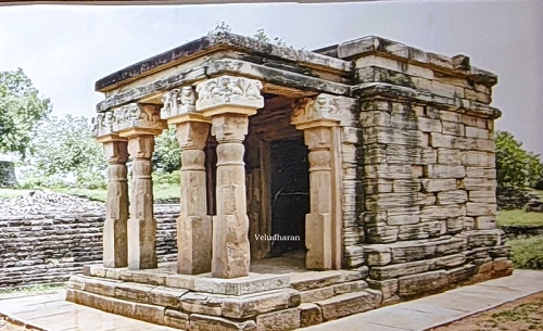 Sanchi Temple 17, Madhya Pradesh
