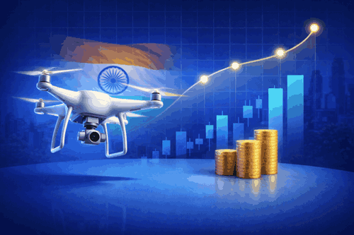 Top 5 Drone Stocks In India 2026