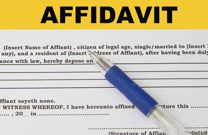 Is Changing Your Name by Affidavit Legal